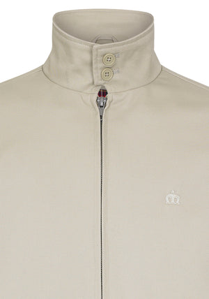 colour_Beige|The Harrington Jacket - Merc London