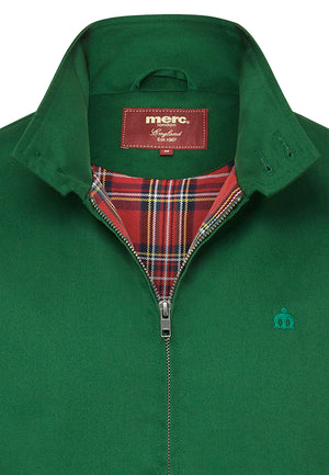 colour_Racing Green|The Harrington Jacket - Merc London