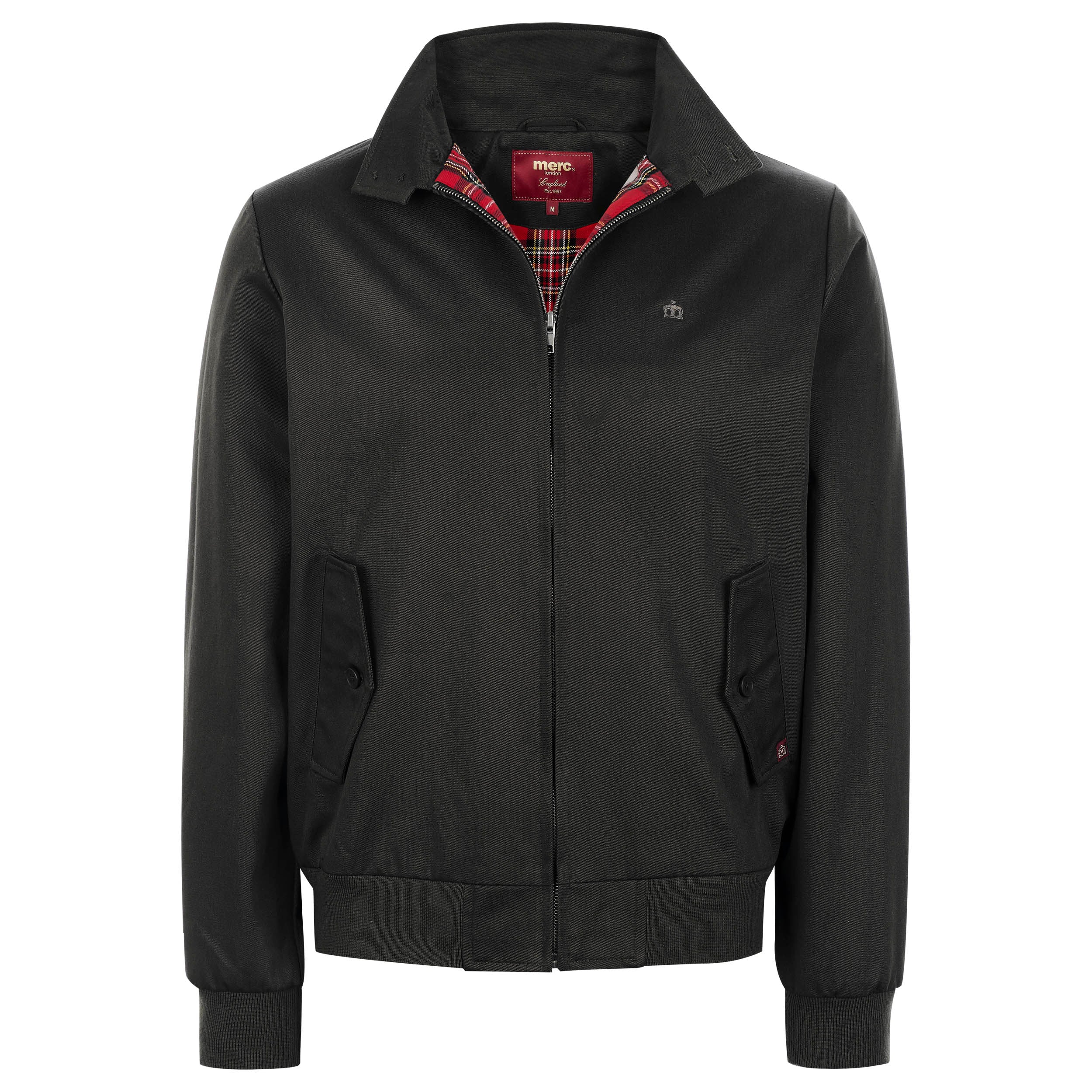 colour_Black|The Harrington Jacket - Merc London