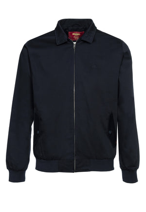 colour_Navy|The Harrington Jacket - Merc London