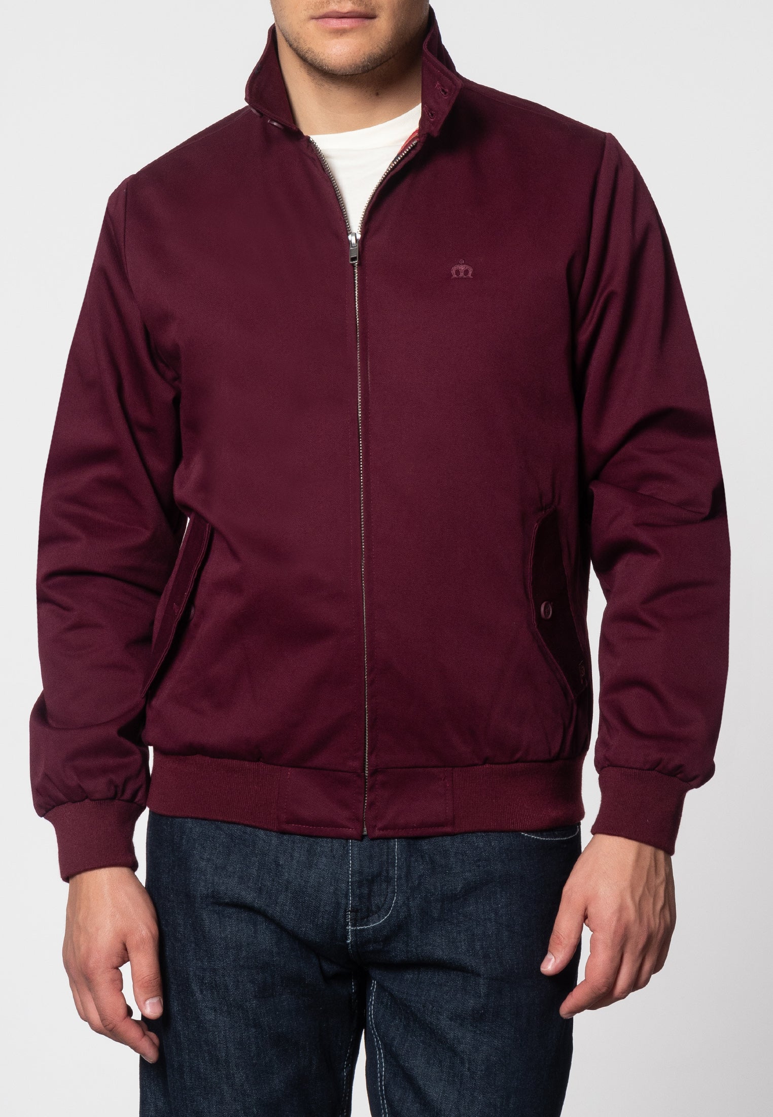 colour_Wine|The Harrington Jacket - Merc London