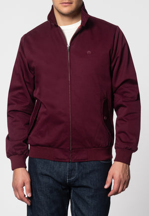 colour_Wine|The Harrington Jacket - Merc London