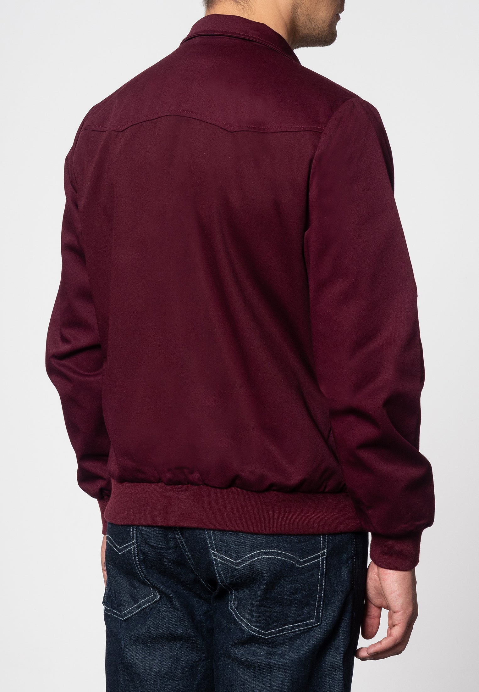 colour_Wine|The Harrington Jacket - Merc London