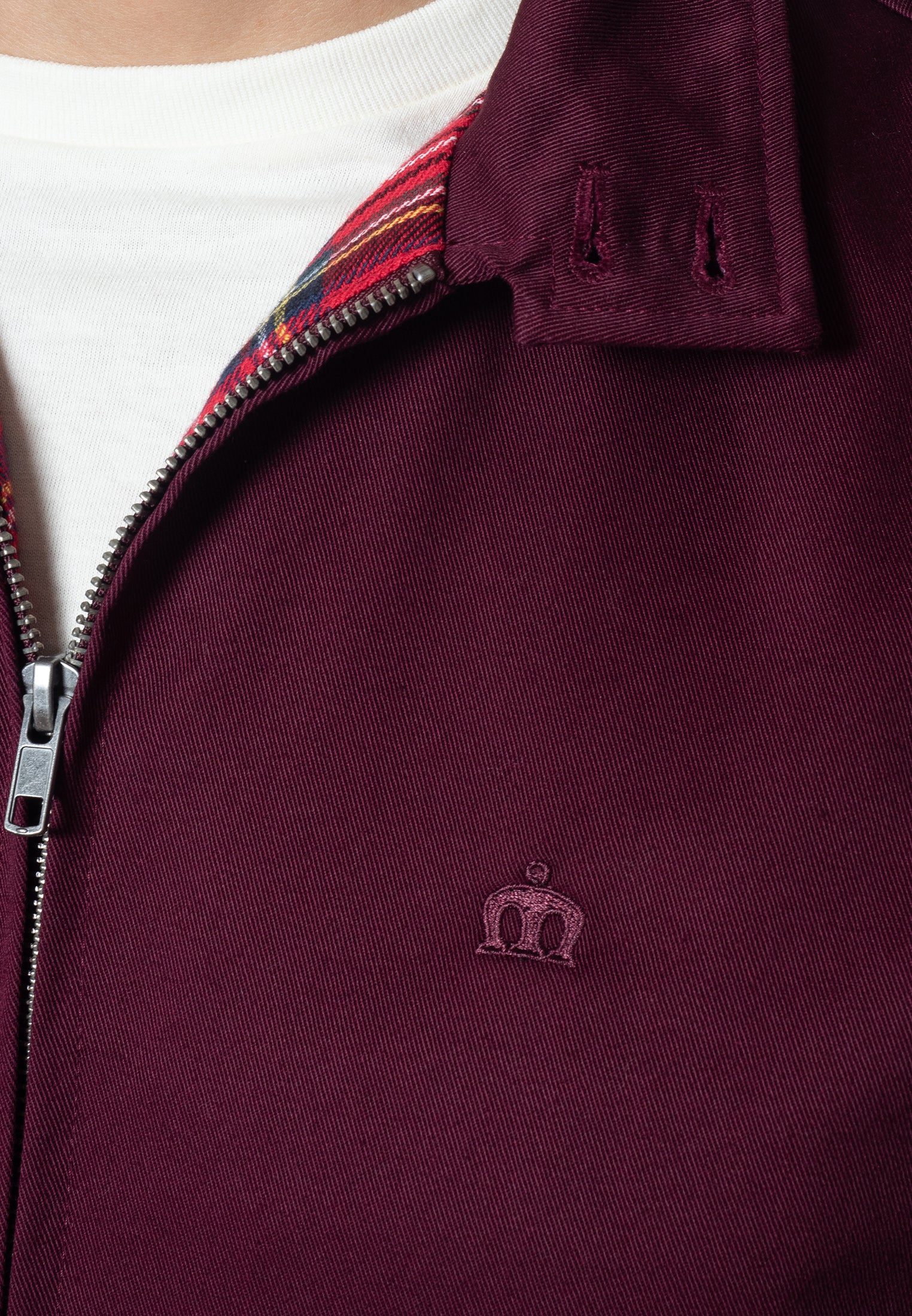 colour_Wine|The Harrington Jacket - Merc London