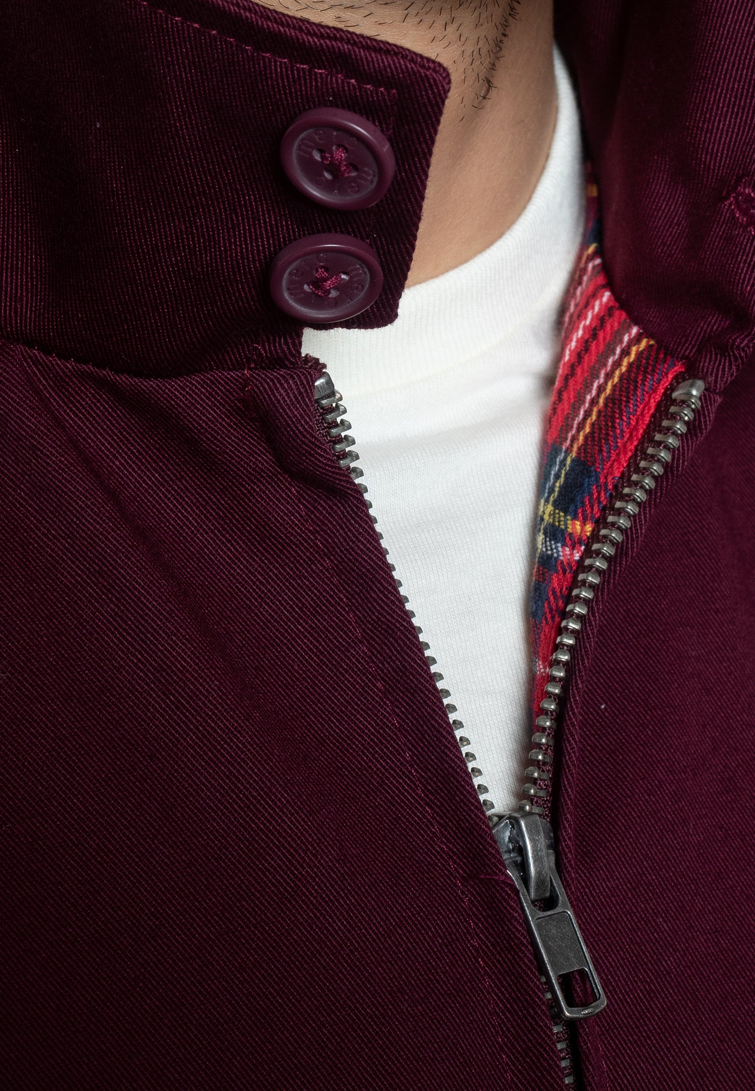 colour_Wine|The Harrington Jacket - Merc London