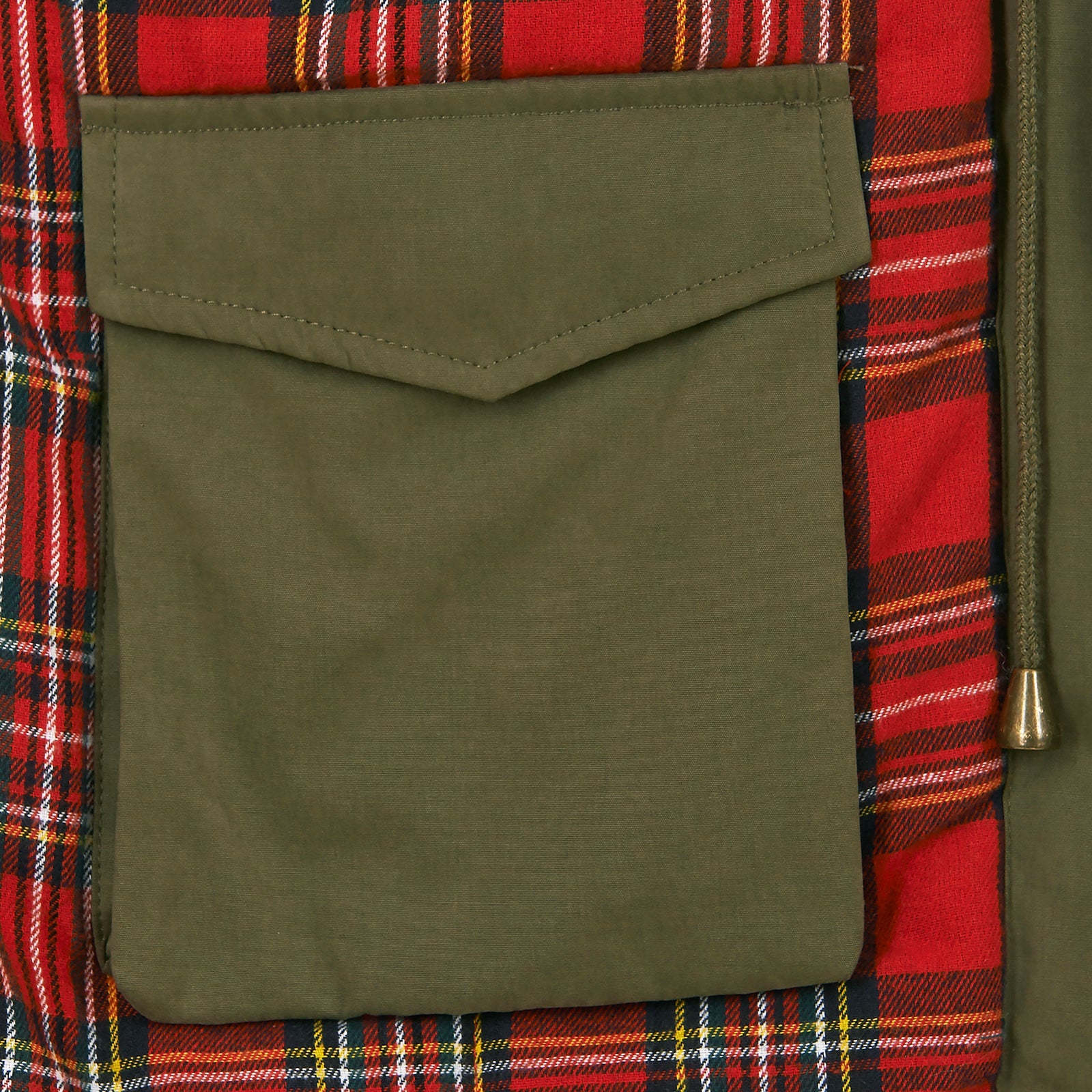 colour_Combat Green|Tobias Fishtail Parka - Merc London