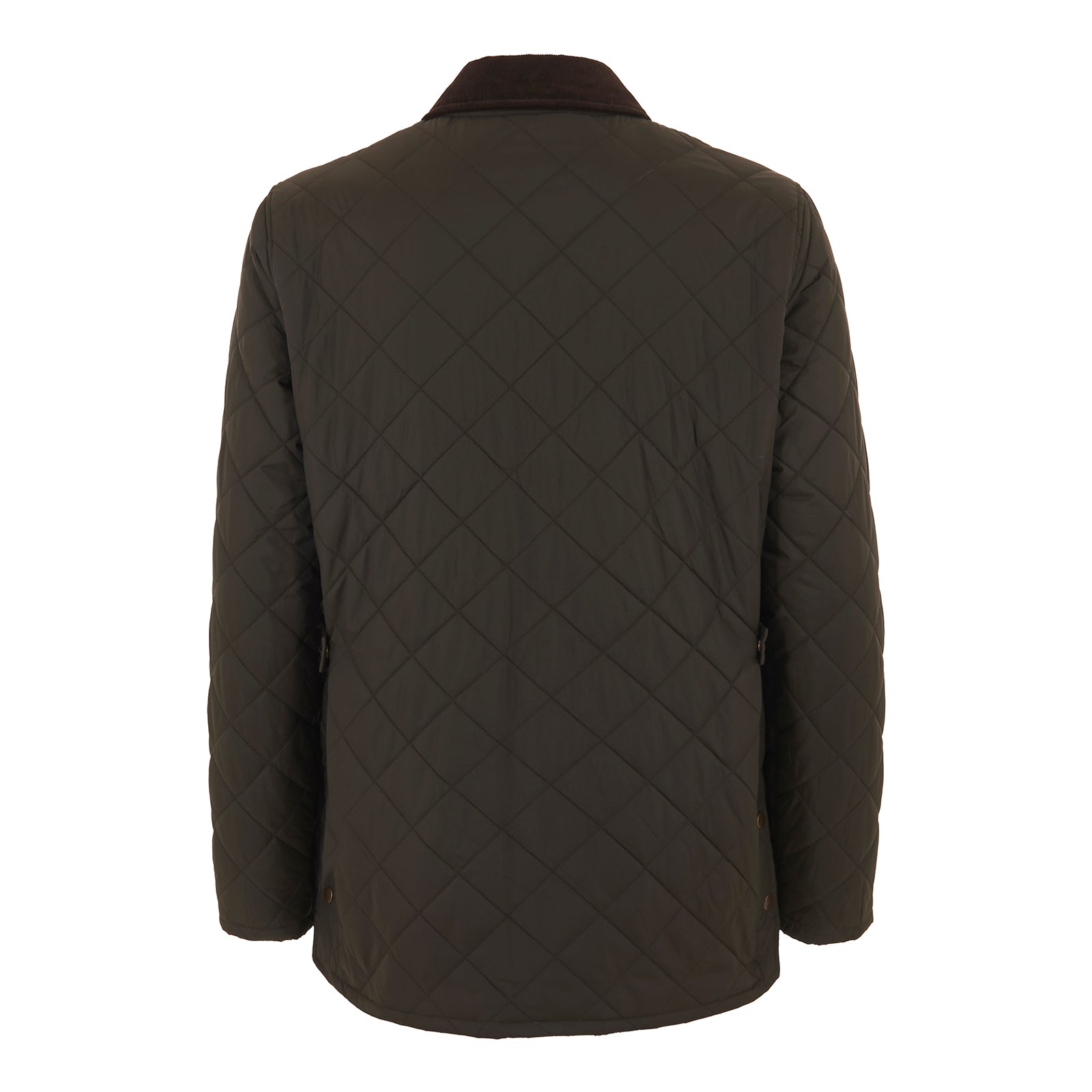 colour_Dark Khaki|Alcester Quilted Jacket - Merc London