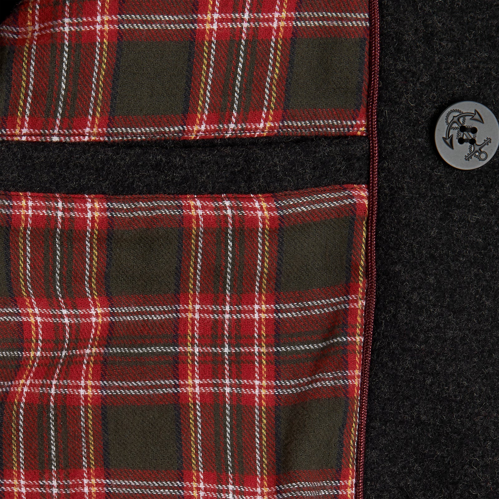Doyle Pea Coat - Merc London