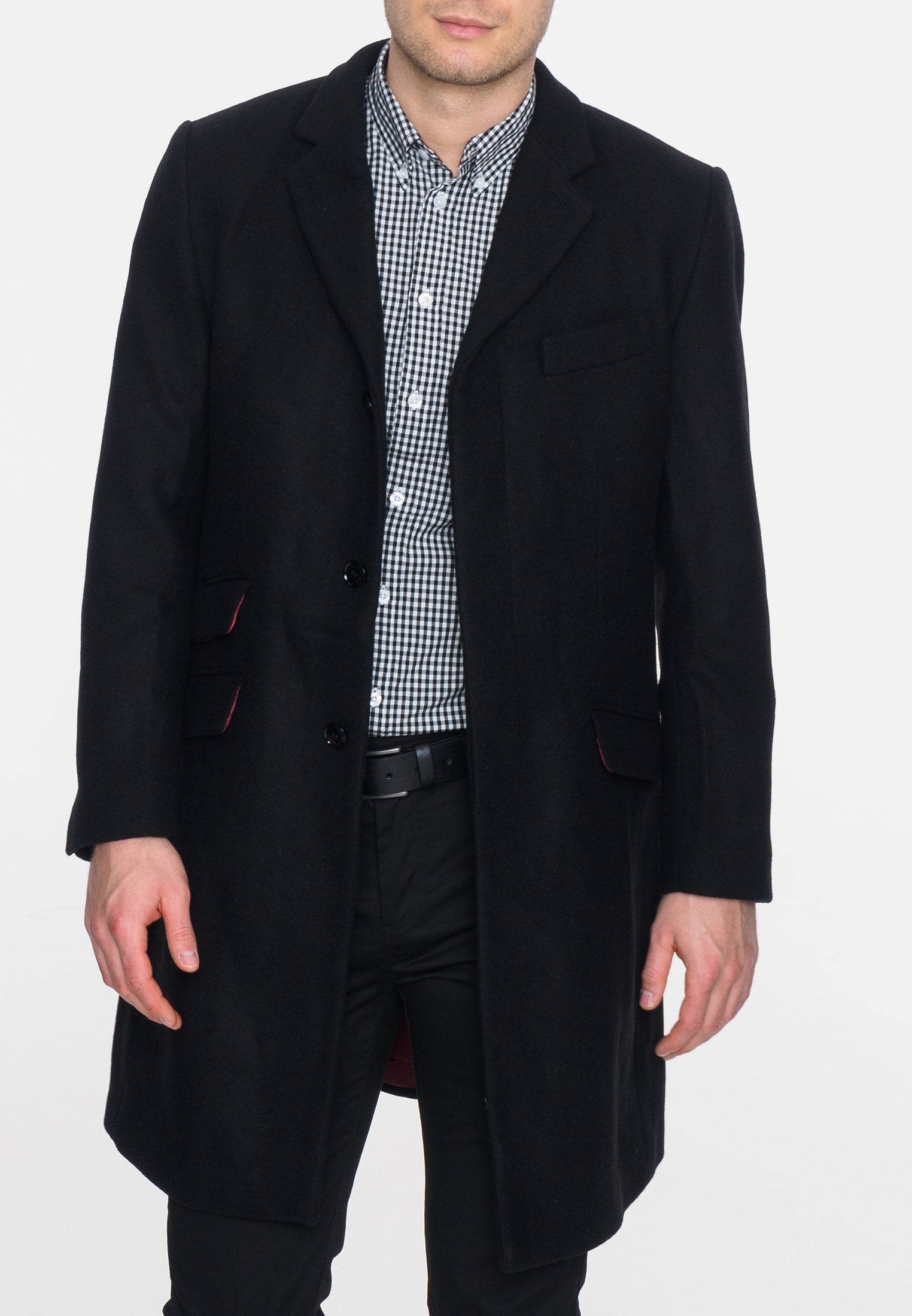 Walesby Tailored Wool Overcoat – Merc