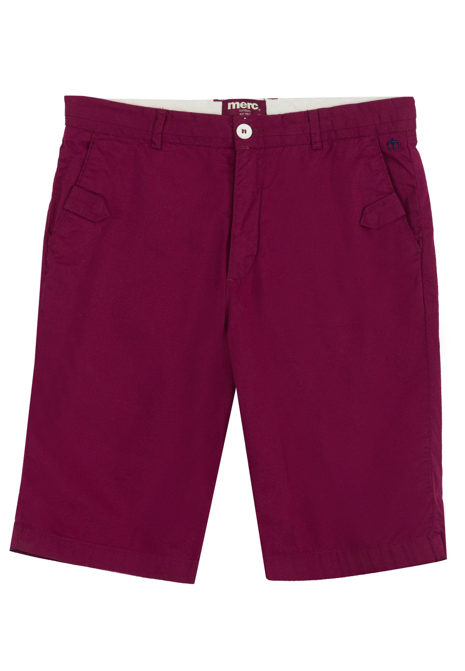 colour_Burgandy|Timothy Shorts - Merc London
