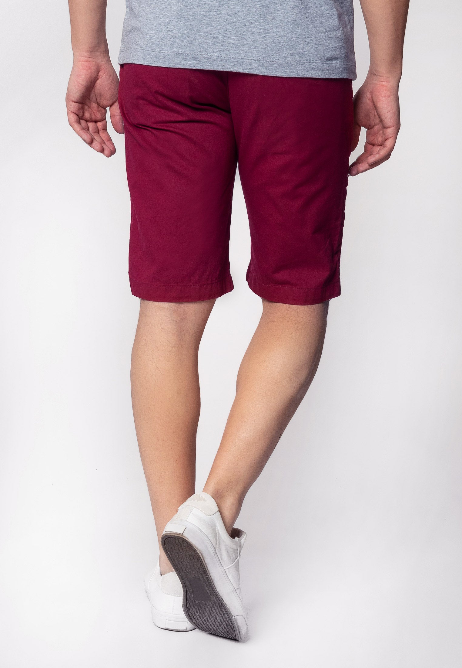 colour_Burgandy|Timothy Shorts - Merc London