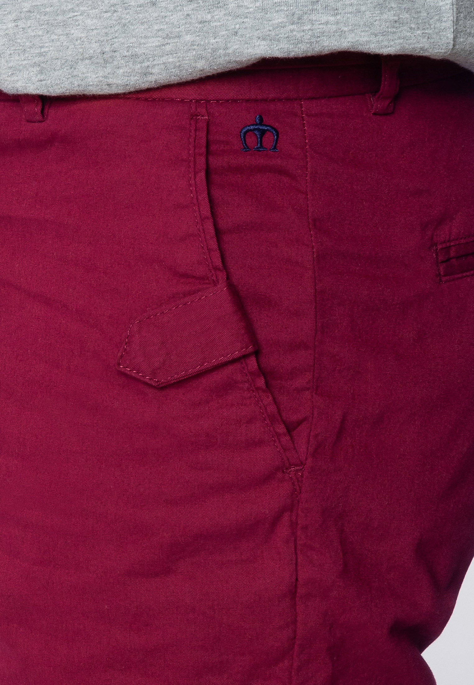 colour_Burgandy|Timothy Shorts - Merc London