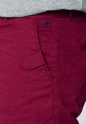 colour_Burgandy|Timothy Shorts - Merc London