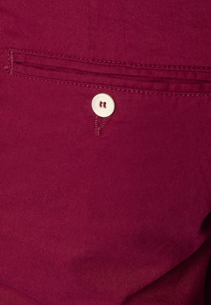 colour_Burgandy|Timothy Shorts - Merc London