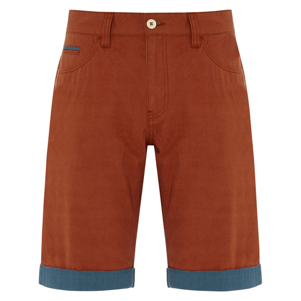 colour_Burnt Orange|Eyser Shorts - Merc London