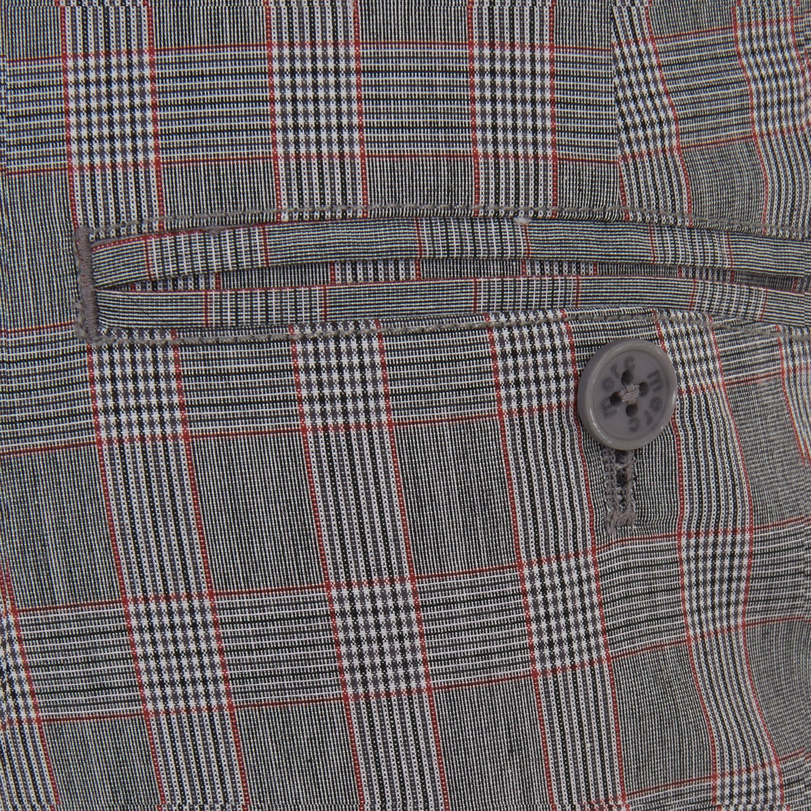 colour_Grey|Relf Check Shorts -  - Merc London