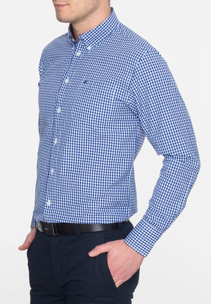 colour_Royale Blue|Japster Shirt - Merc London
