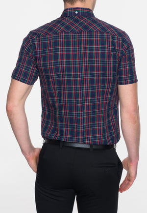 colour_Navy|Mack Shirt - Merc London