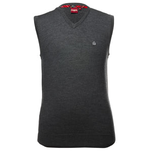 colour_Marl Charcoal|Jenz Tank Top - Merc London