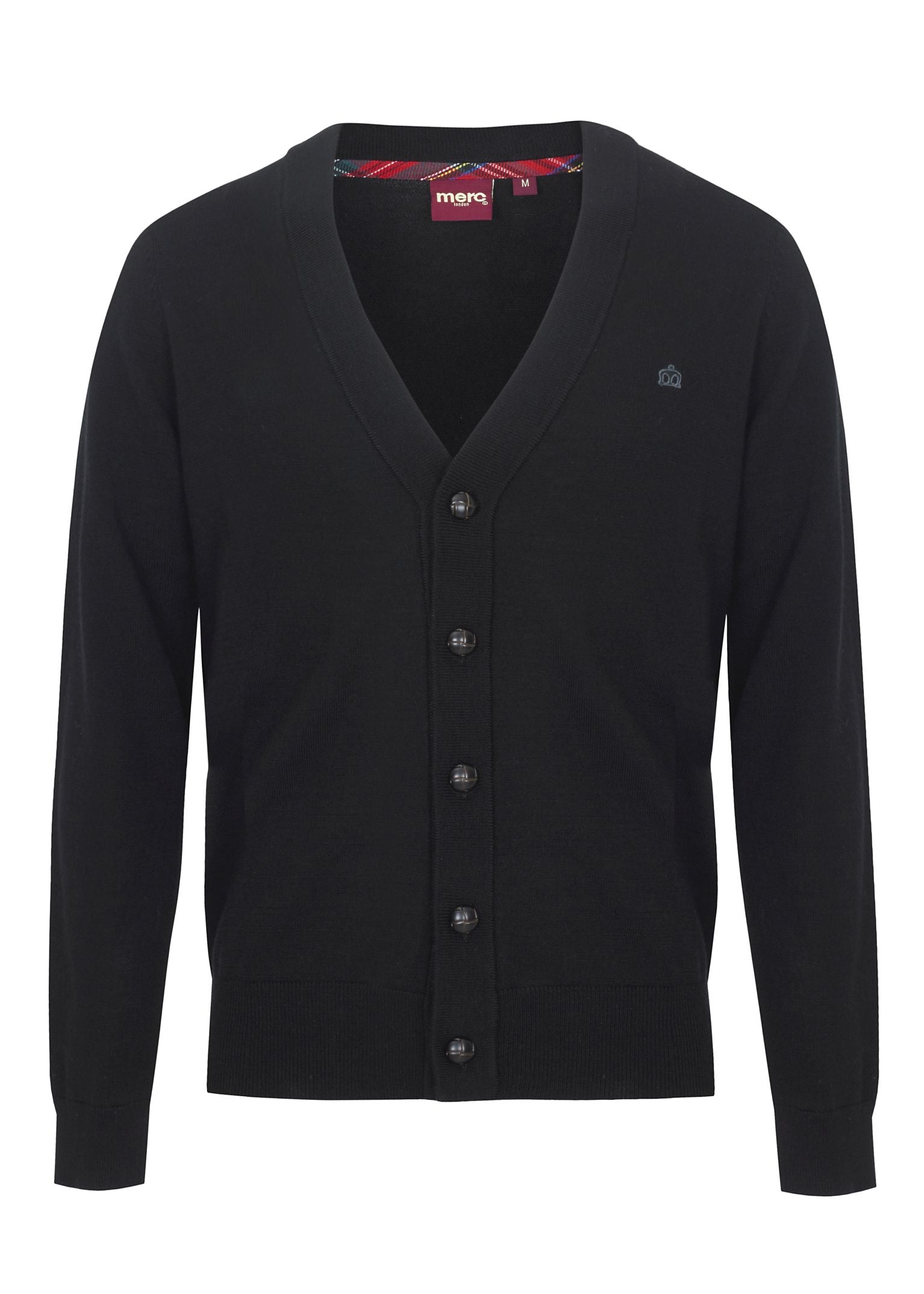 Harris Pure Wool Cardigan - Merc London