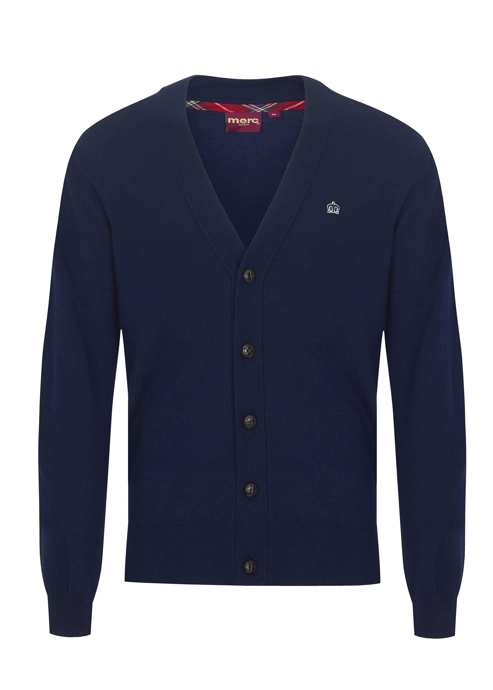 Harris Pure Wool Cardigan - Merc London