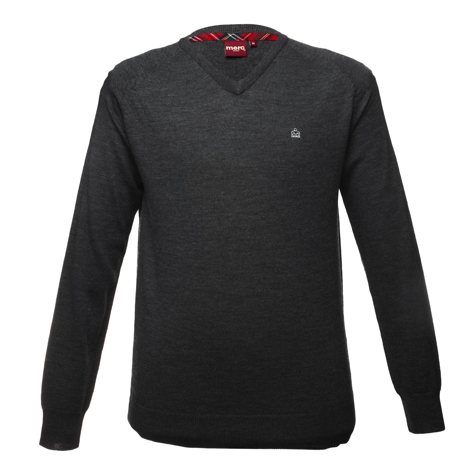 colour_Marl Charcoal|Conrad Jumper - Merc London