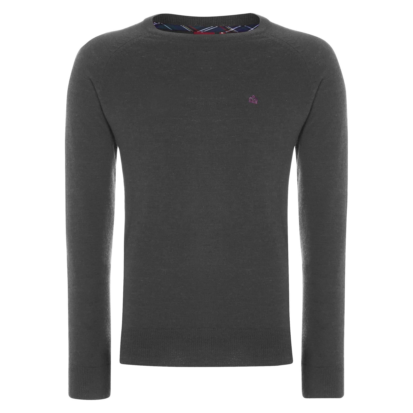 colour_Marl Charcoal|Stanmore Jumper - Merc London