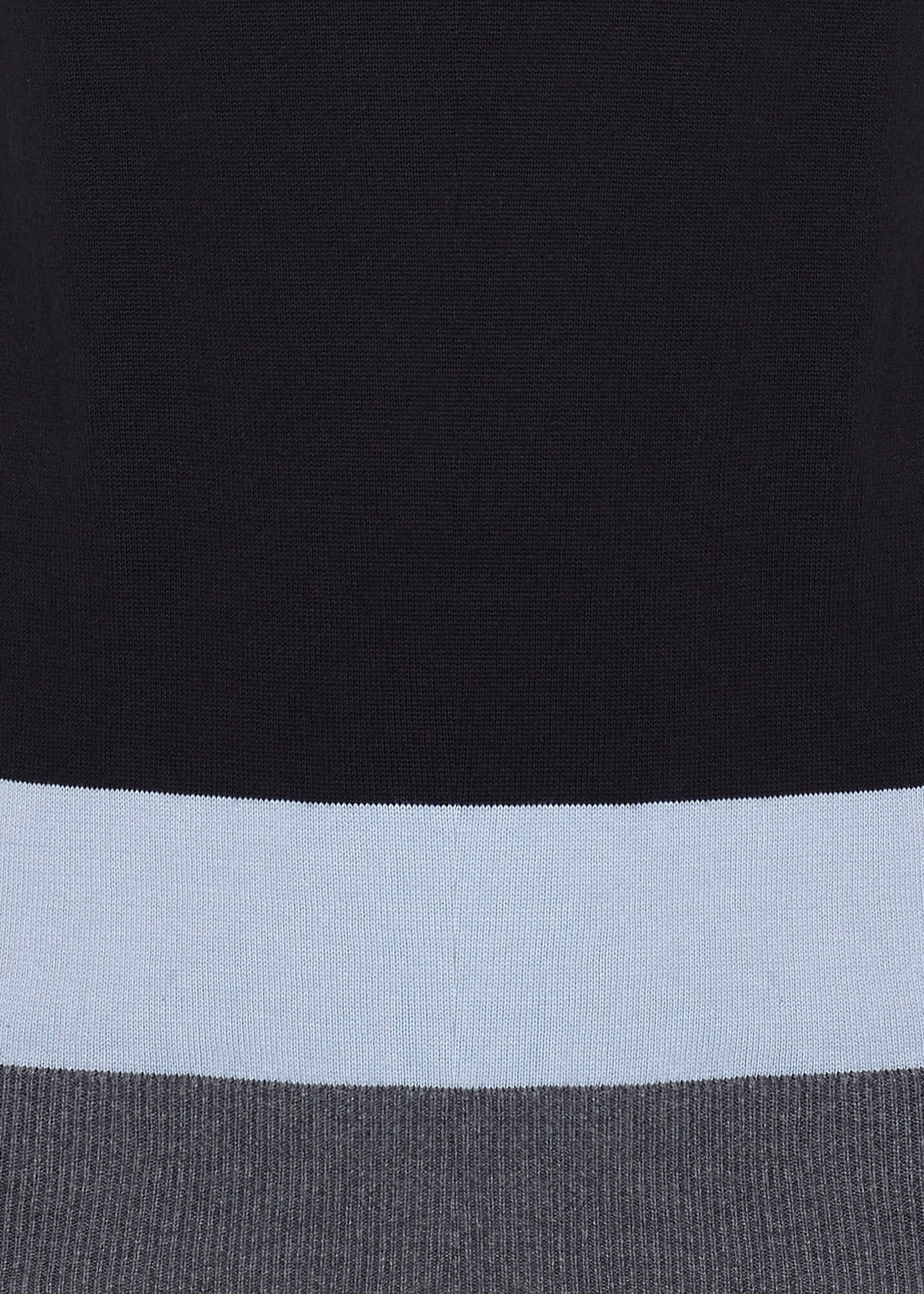 colour_Black|Captain Knit Polo - Merc London
