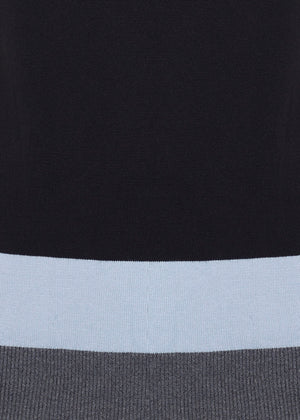colour_Black|Captain Knit Polo - Merc London