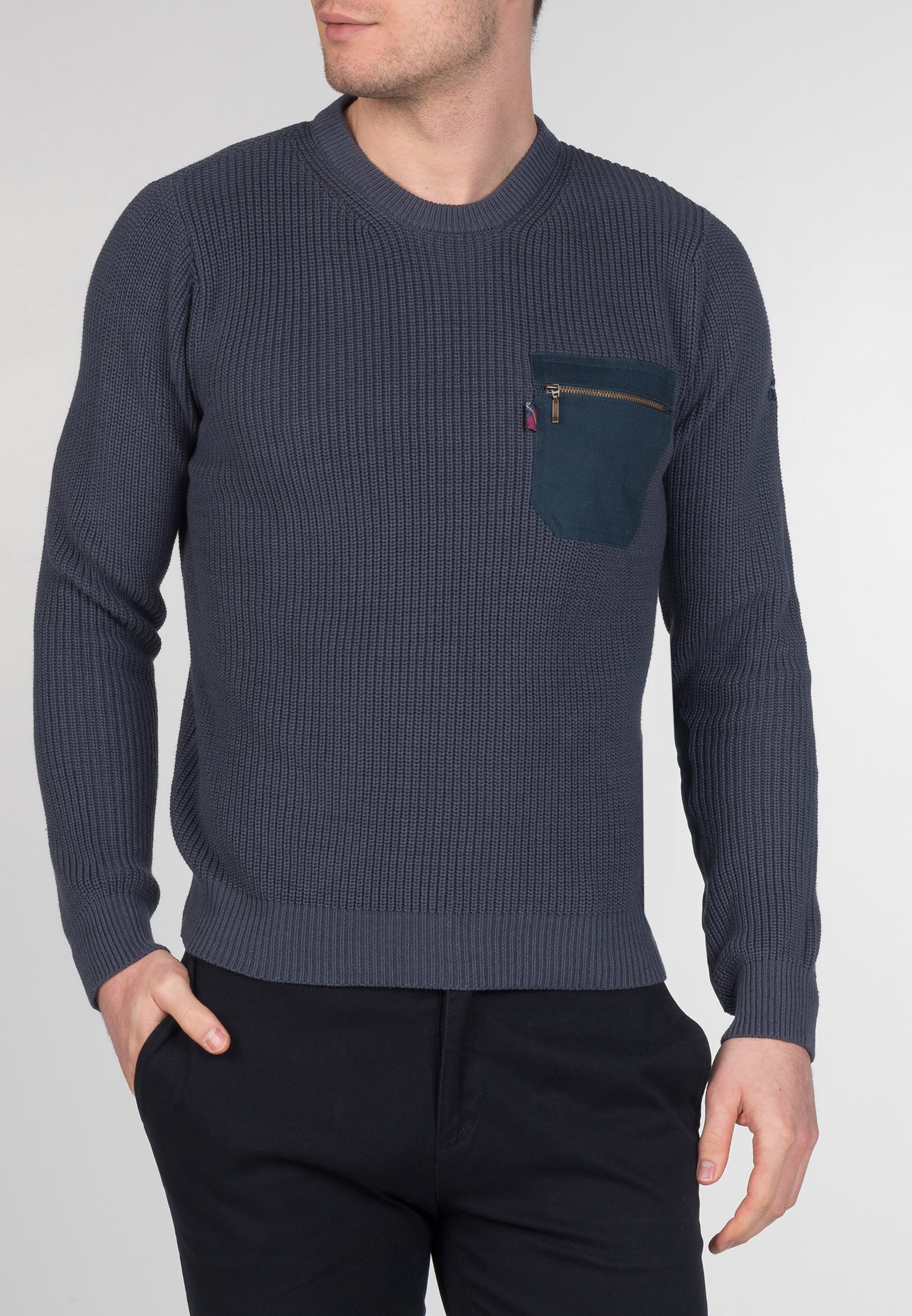 Tufnell Military Jumper - Merc London