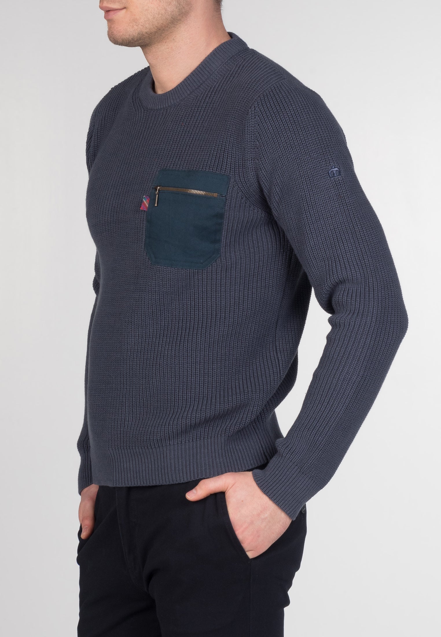 Tufnell Military Jumper - Merc London