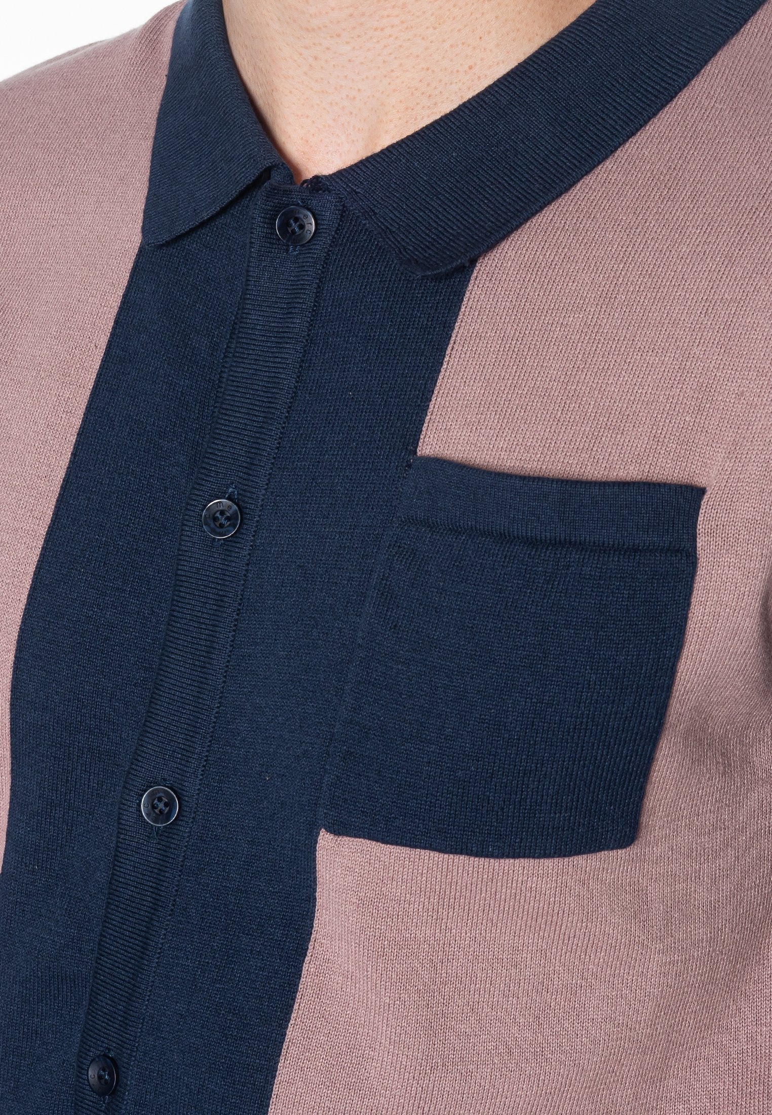 Conduit Knitted Polo Shirt - Merc London