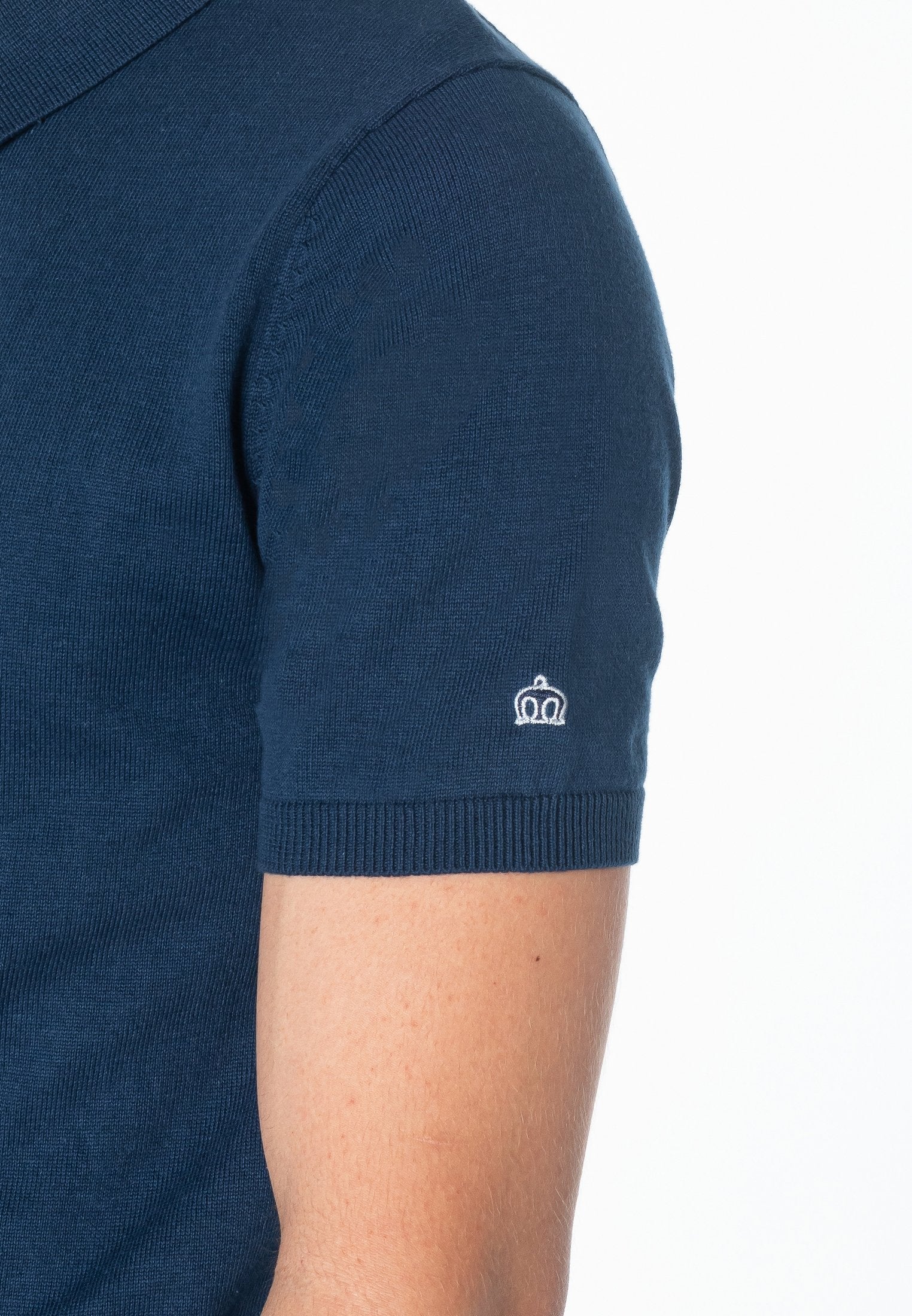 Ansell Knitted Polo Shirt - Merc London