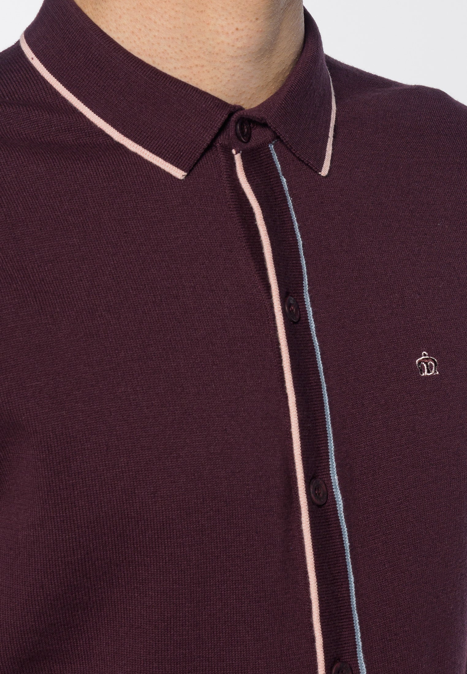 Devon Knited Polo Shirt - Merc London