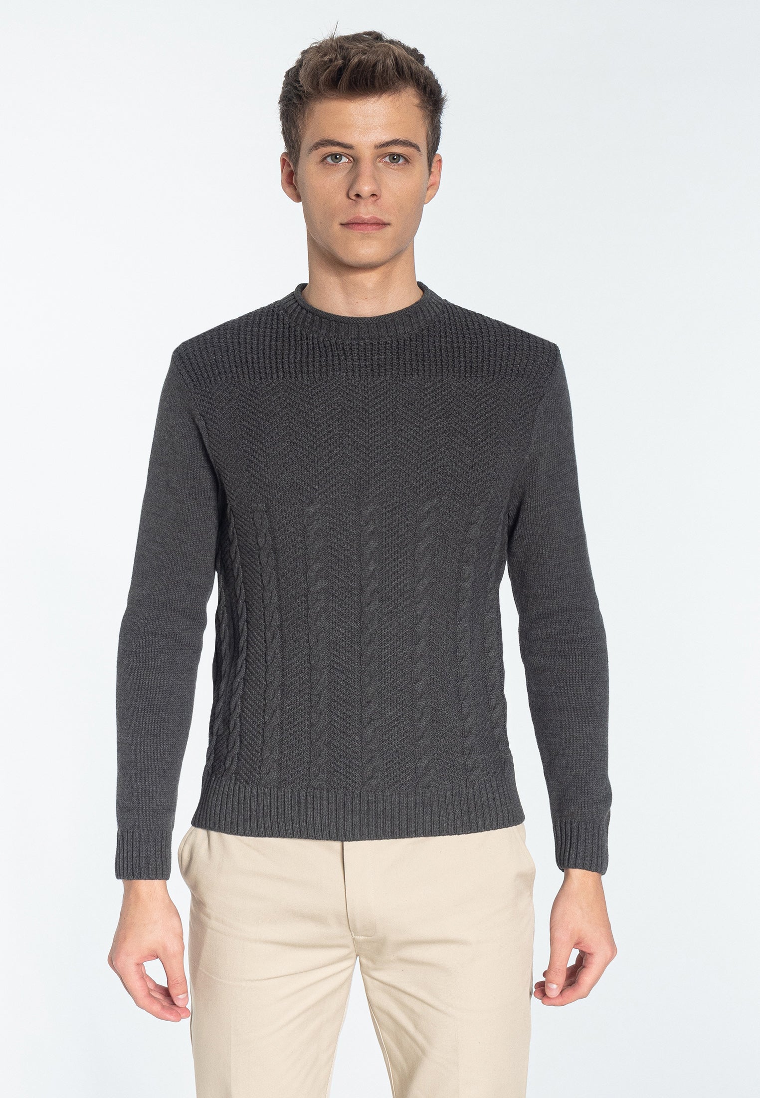 Parkmore Cable Jumper - Merc London