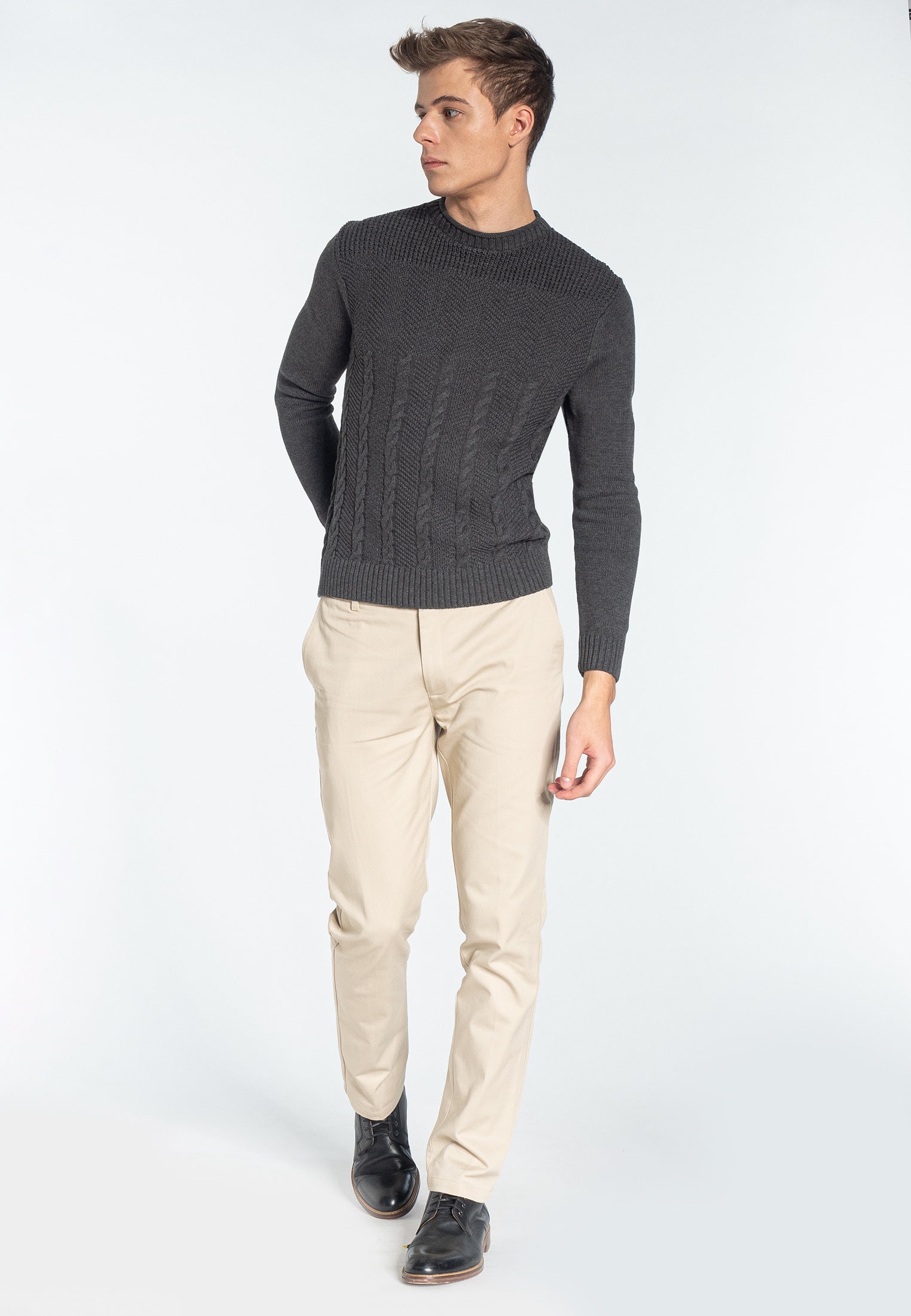 Parkmore Cable Jumper - Merc London