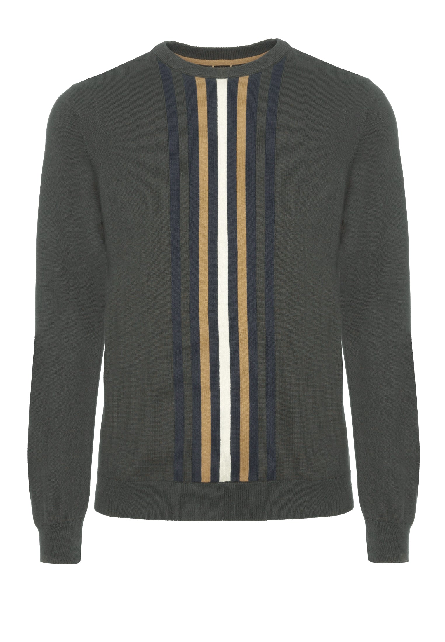 colour_Dark Sage|Woburn Jumper - Merc London