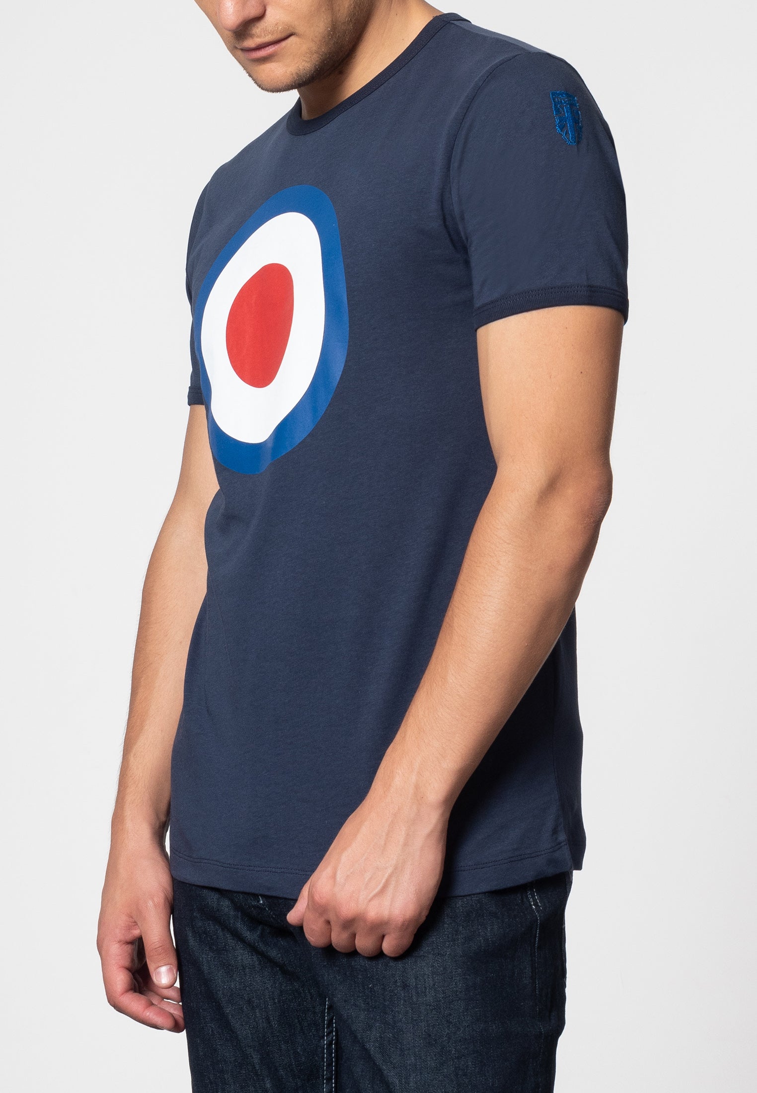 colour_Navy|Ticket T-Shirt - Merc London