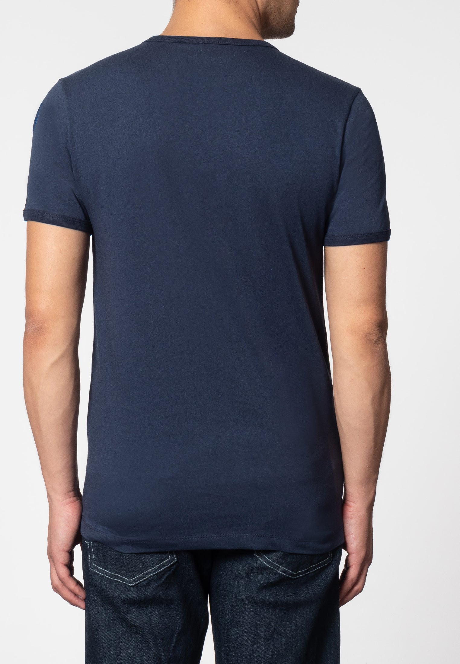 colour_Navy|Ticket T-Shirt - Merc London