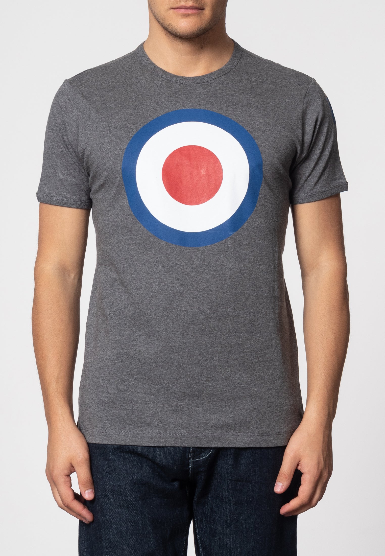 colour_Mineral Marl|Ticket T-Shirt - Merc London