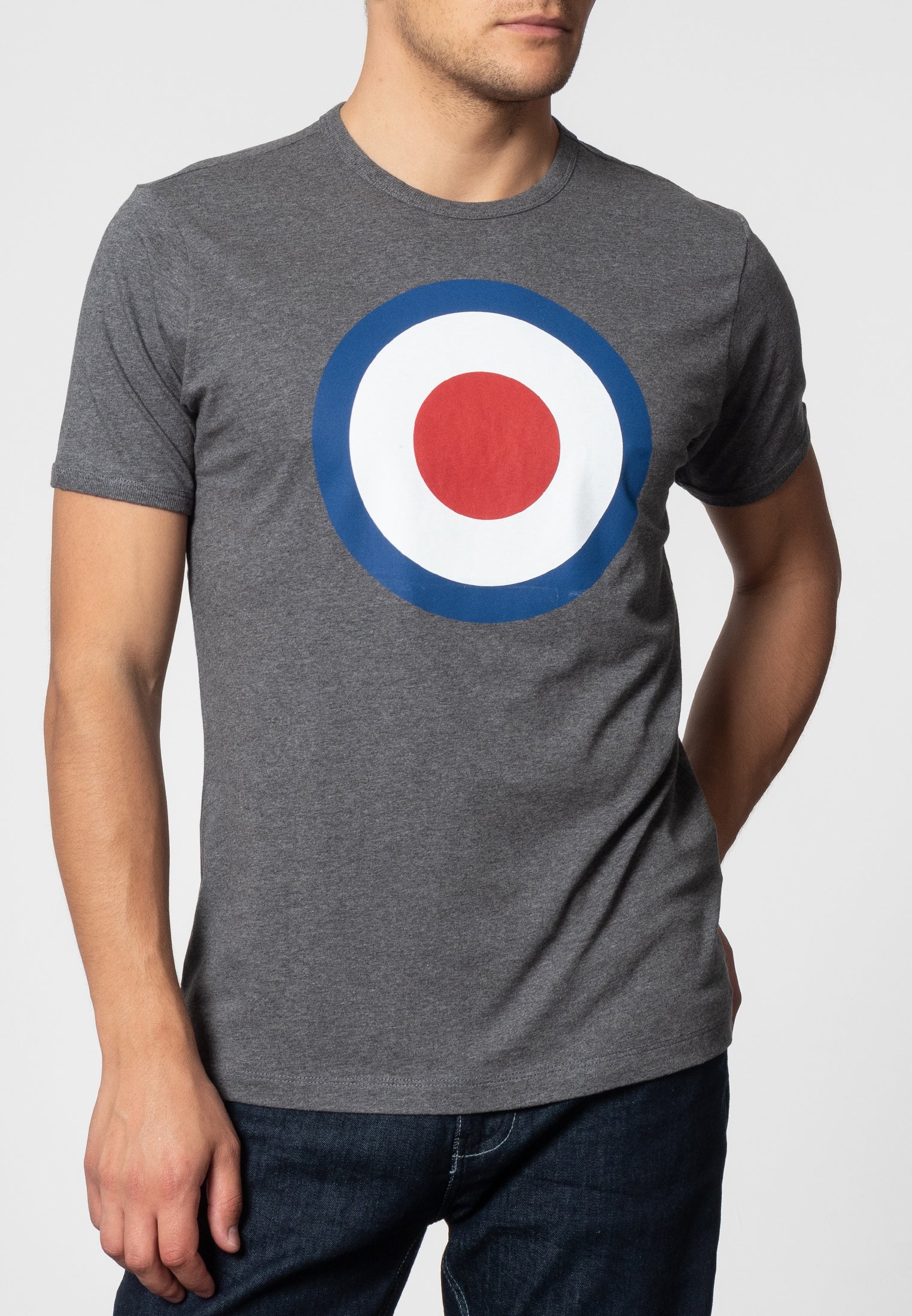 colour_Mineral Marl|Ticket T-Shirt - Merc London