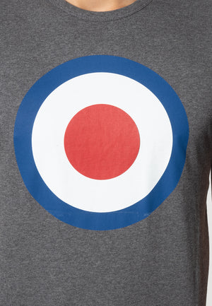 colour_Mineral Marl|Ticket T-Shirt - Merc London