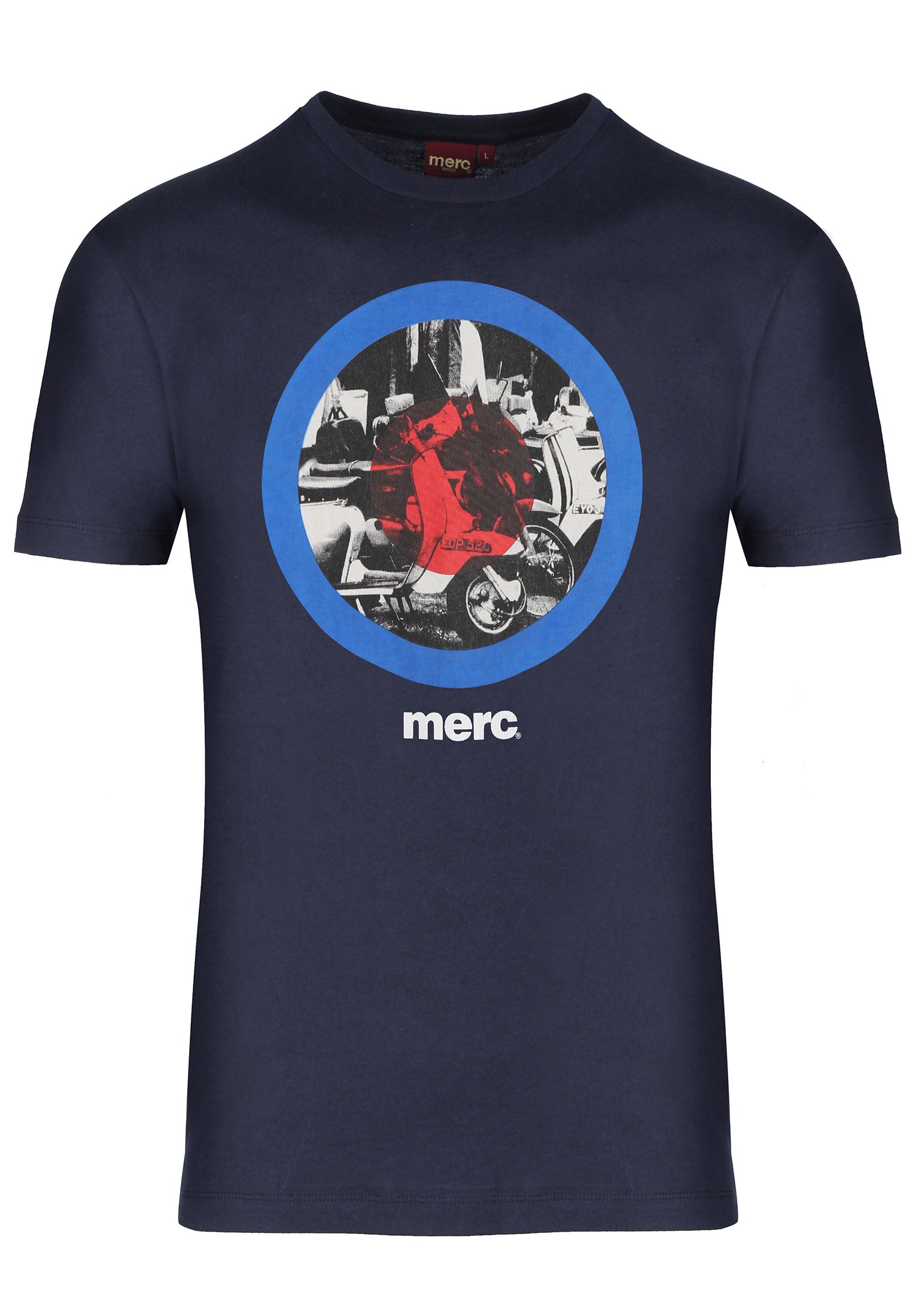 colour_Navy|Granville T-Shirt - Merc London
