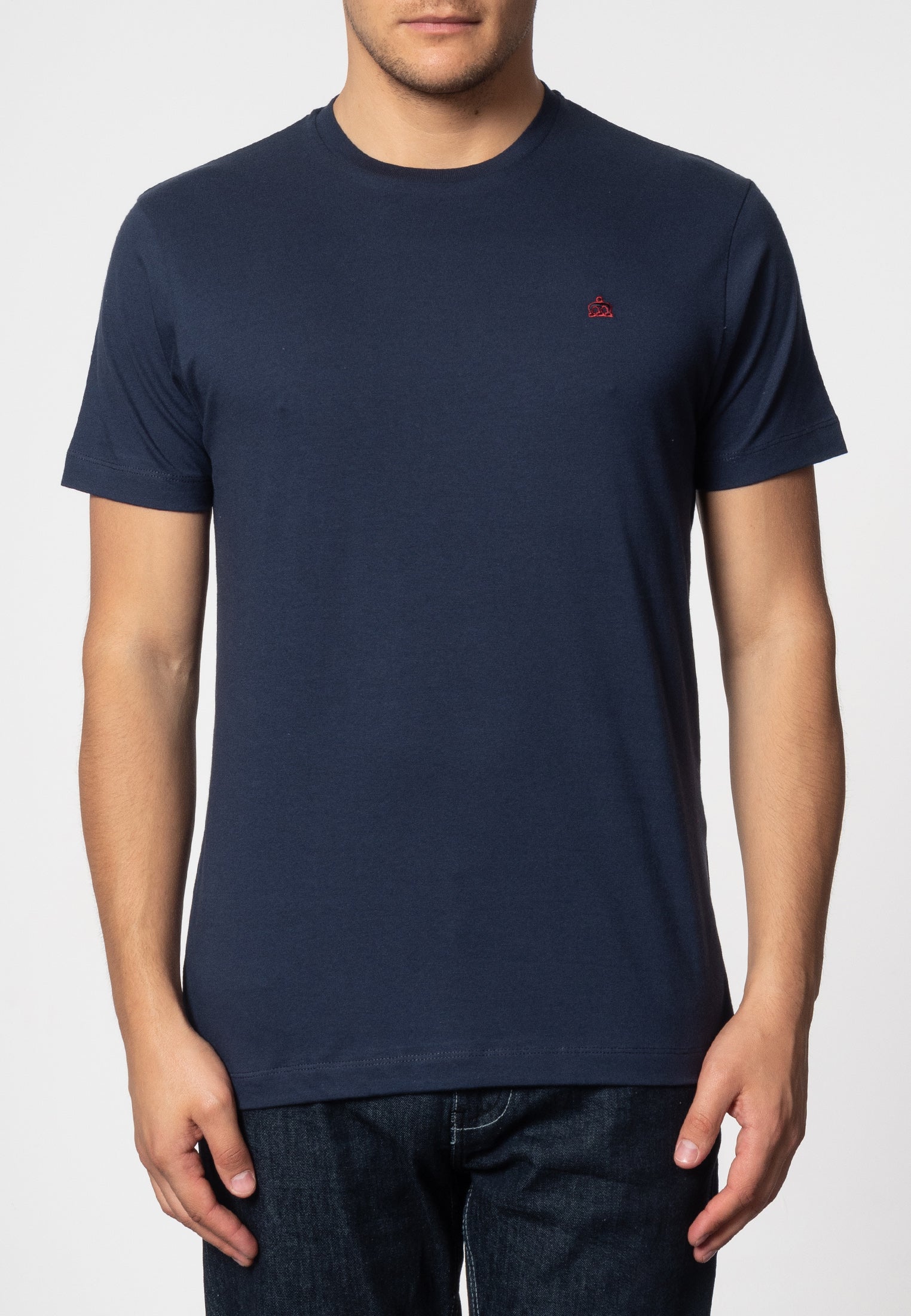 colour_Navy|Keyport T-Shirt - Merc London