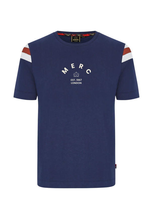 colour_Dark Blue|Merc London Crew Neck T-Shirt