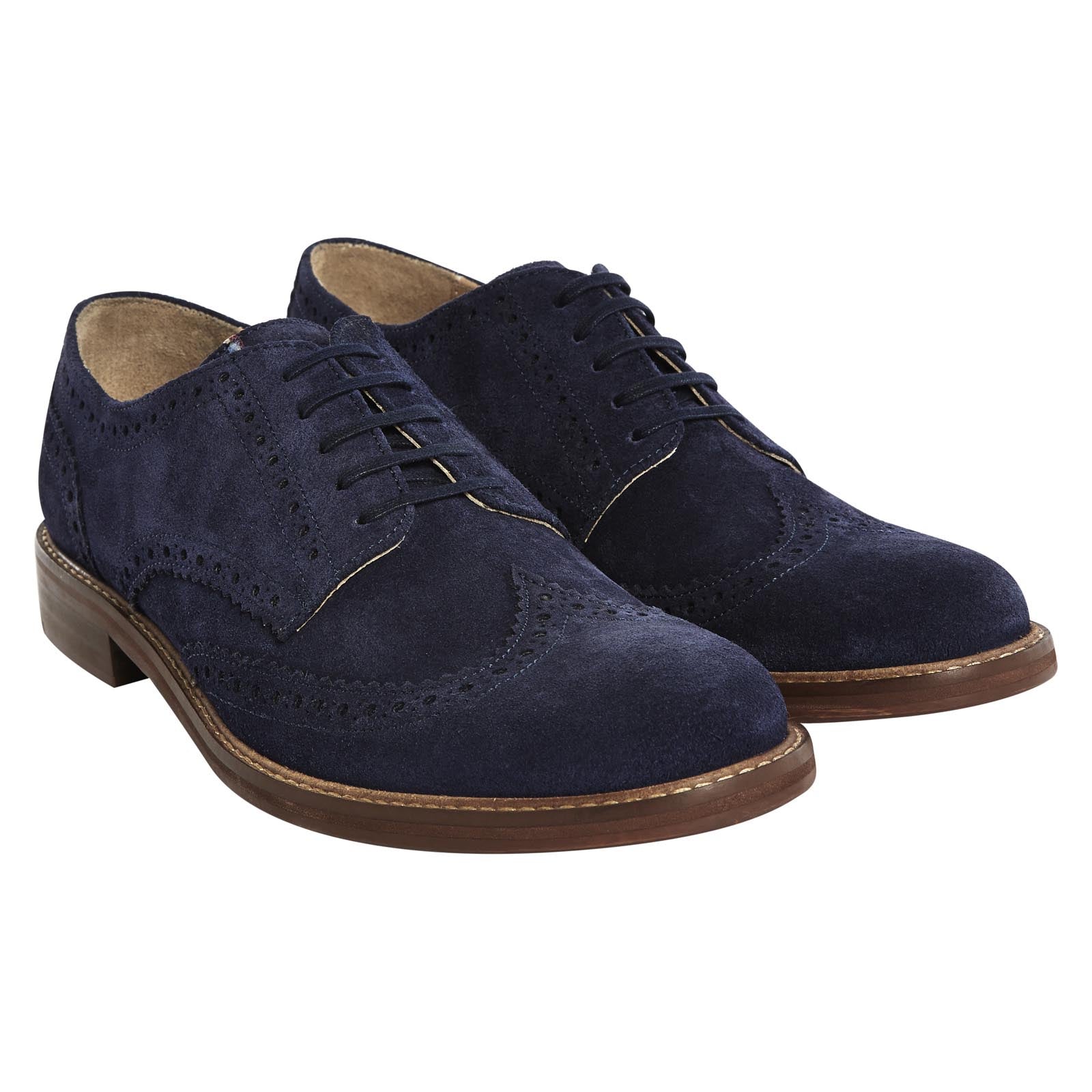 Aldwych Suede Brogue - Merc London