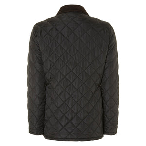 colour_Black|Alcester Quilted Jacket - Merc London