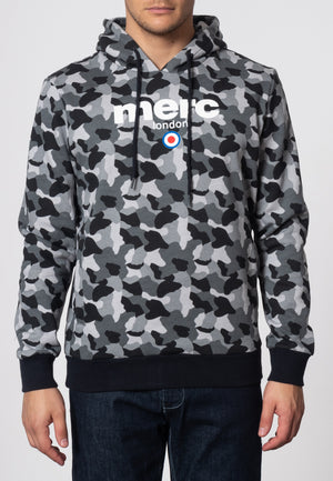 colour_Dark Grey|Pill Hoodie Sweatshirt - Merc London