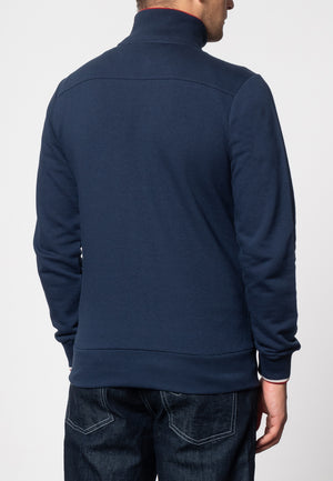 colour_Navy|Truman Track Top - Merc London