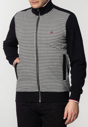 colour_Black|Willow Doogtooth track-top - Merc London